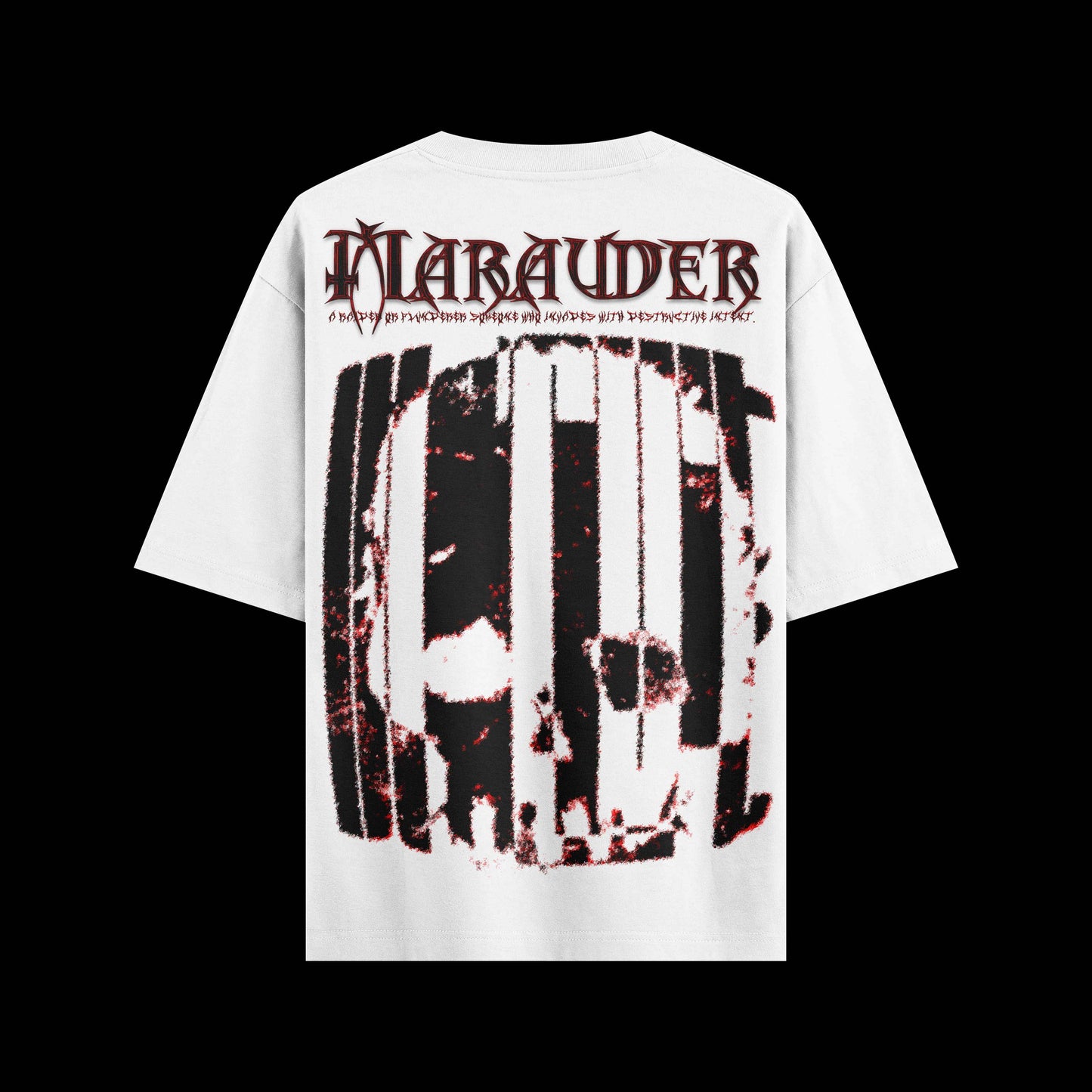 Caged Chaos White