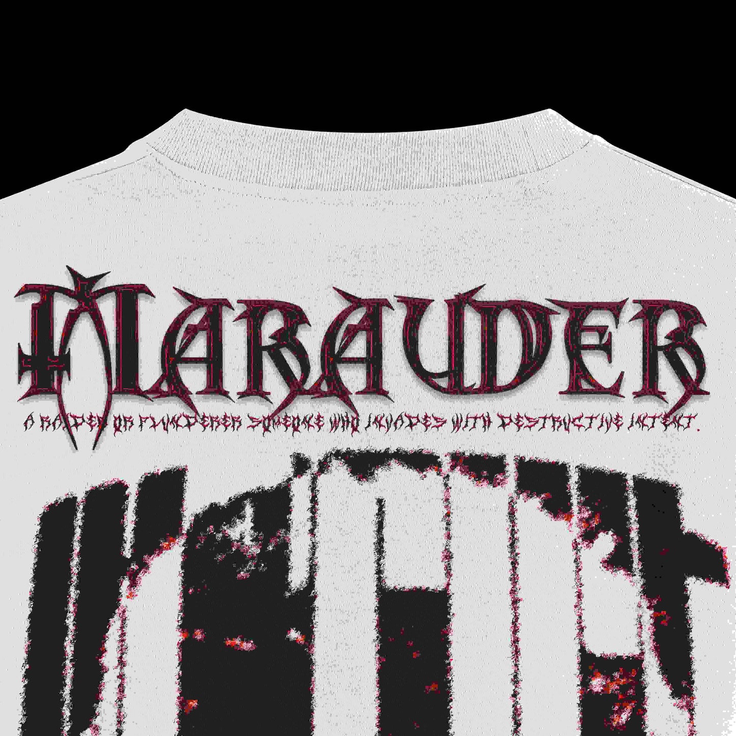 Caged Chaos White
